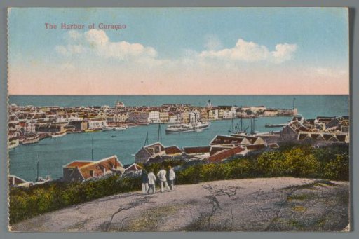 The harbour of Curaçao