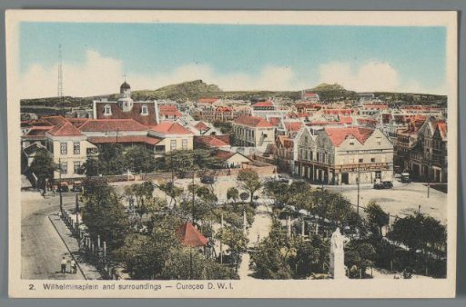 Wilhelminaplein and surroundings, Curaçao D.W.I.