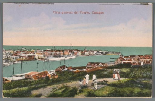 General view of the Port, Curaçao