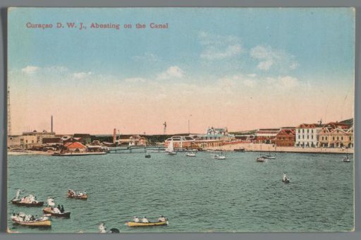 Curaçao, Dutch West Indies: Boating on the canal