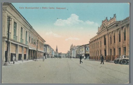 Calle Municipalidad y Pedro Carbo, Guayaquil