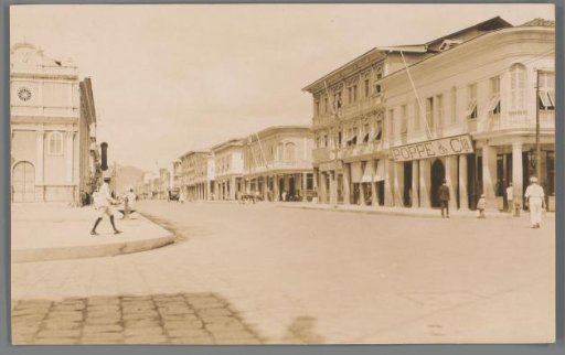 Street Scene in Ecuador