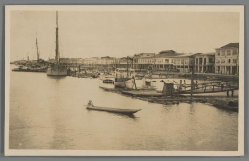 View of a Harbor in Ecuador