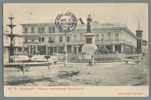 Guayaquil: Plaza and Rocafuerte Monument