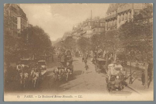 PARIS: Le Boulevard Bonne-Nouvelle