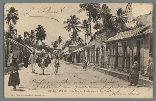 Pointe-à-Pitre: A Street of the Suburbs, the Rue Vatable