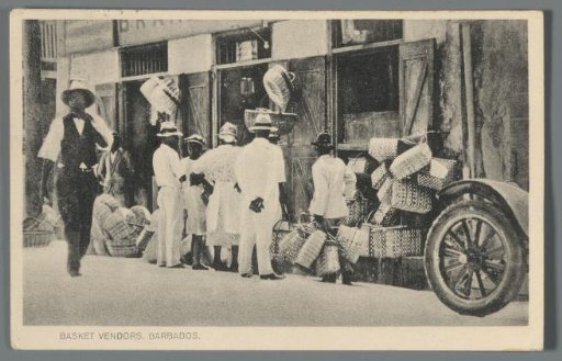 Basket vendors, Barbados