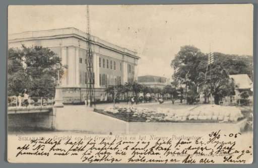 Semarang: View of the Great House and the New Post Office