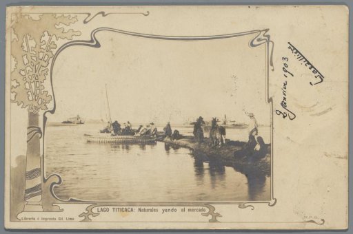 Lake Titicaca: Natives Going to Market