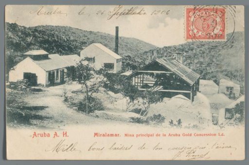 Aruba A.H.: Miralamar. Main mine of the Aruba Gold Concession Ltd.