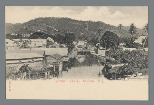 Riverside. Castries. St. Lucia. W.I.