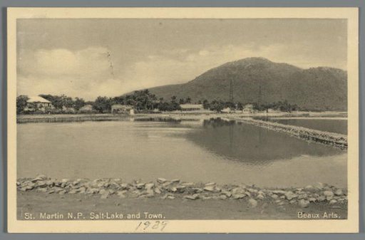 St. Martin, N.P. Salt-Lake and Town