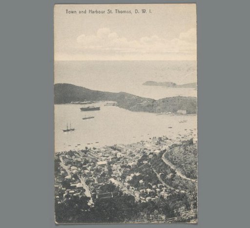Town and Harbour St. Thomas, D.W.I.