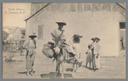 Street Scenes, St. Thomas, D.W.I.