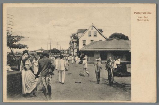 Paramaribo. At the Waterkant