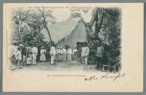A small plantation church in Suriname