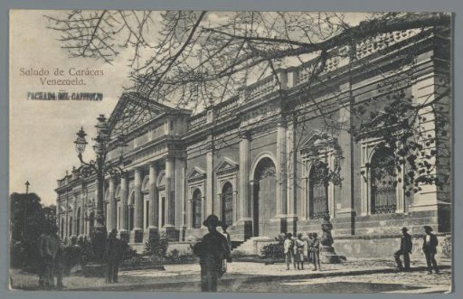 Greeting from Caracas, Venezuela: Facade of the Capitol
