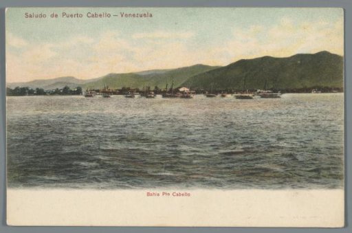 Greeting from Puerto Cabello - Venezuela: Bay of Puerto Cabello