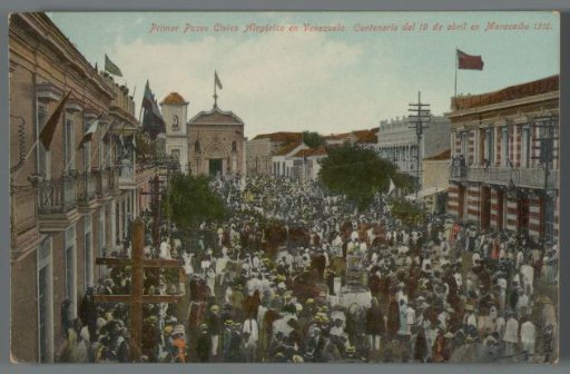 First Civic Allegorical Parade in Venezuela: Centenary of April 19 in Maracaibo 1910