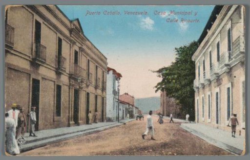 Puerto Cabello, Venezuela: Municipal House and Ricaurte Street