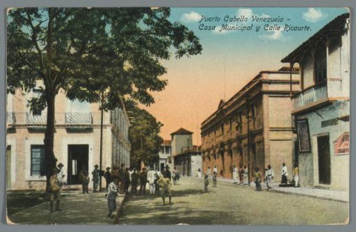 Puerto Cabello, Venezuela: Municipal House and Ricaurte Street