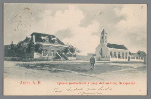 Protestant church and doctor's house, Oranjestad