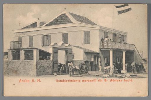 Commercial establishment of Mr. Adriaan Laclé
