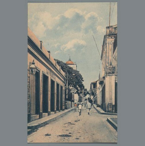 View of a shopping street