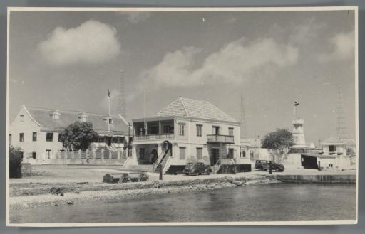 View of a town on Bonaire