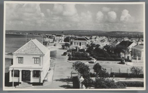 View of a town on Bonaire