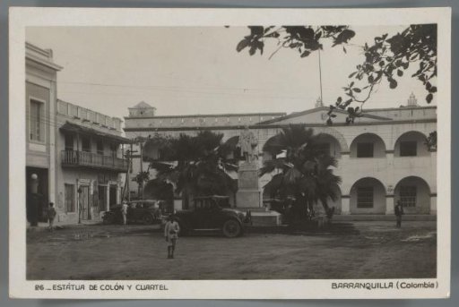 Statue of Columbus and Barracks, Barranquilla (Colombia)