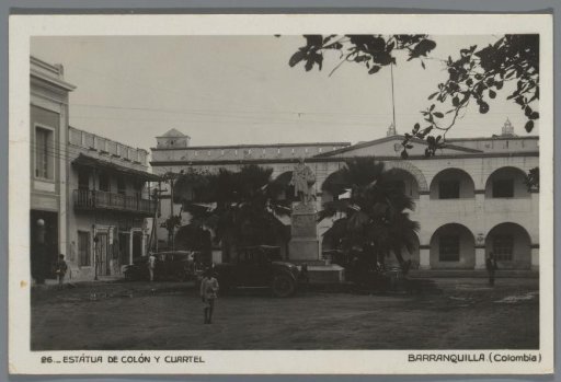 Statue of Columbus and Barracks, Barranquilla (Colombia)