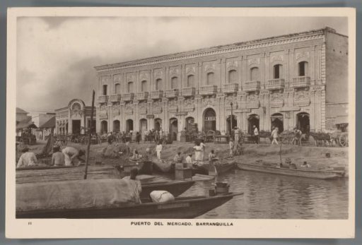 Puerto del mercado, Barranquilla