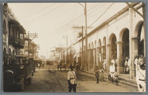 View of a street in Barranquilla