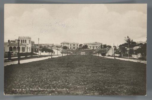 Park in El Prado. Barranquilla - Colombia