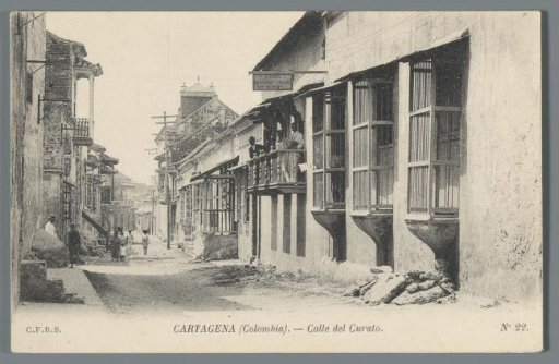 Cartagena (Colombia): Calle del Curato
