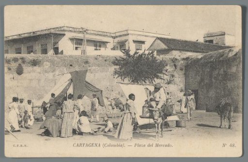 CARTAGENA (Colombia): Plaza del Mercado