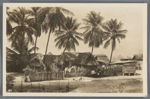 Native Quarter in the West Indies