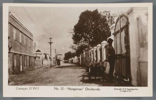 Curaçao D.W.I. - Hoogstraat Otrabanda
