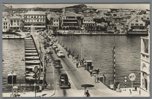 Pontoon Bridge, Curacao, N.W.I.
