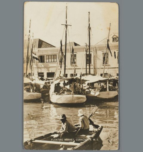 Floating Market, Curacao. N.W.I.