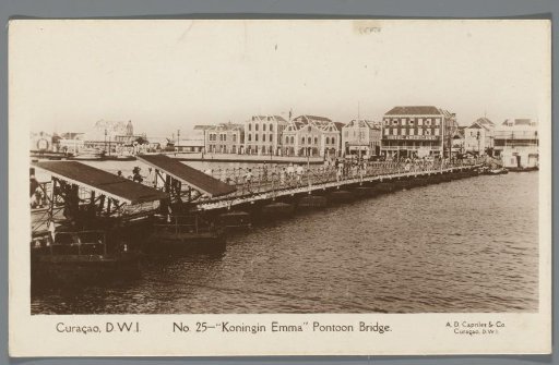 Curaçao, D.W.I. : "Koningin Emma" Pontoon Bridge