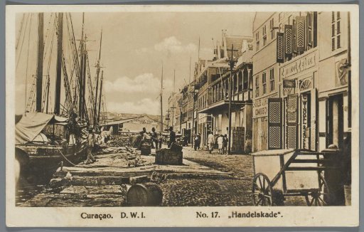 Curaçao. D.W.I. : "Handelskade"
