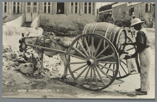 Water wagon, Curacao, N.W.I.