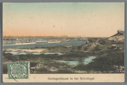 Warships in the Schottegat