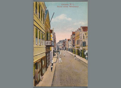 Curaçao, W.I., Broad Street, Willemstad