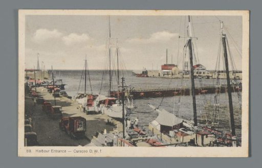 Harbour Entrance - Curaçao D.W.I.