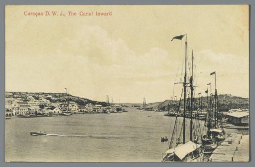 General View of the Port, Curaçao