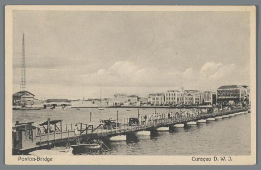 Pontoon Bridge Curaçao D.W.I.