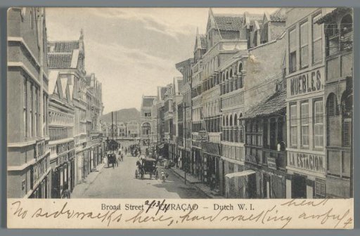Broad Street - Curaçao - Dutch W.I.